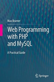 Cover of: Web Programming with PHP and MySQL: A Practical Guide