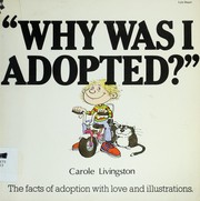 Cover of: Why was I adopted?