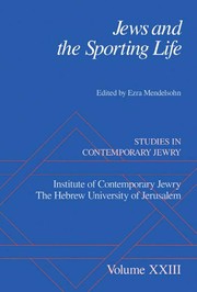 Cover of: Jews and the sporting life