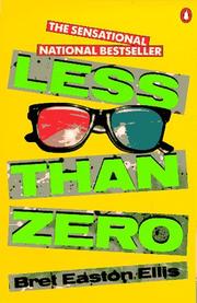 Cover of: Less than Zero