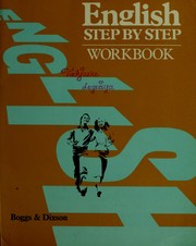 Cover of: English Step by Step Workbook