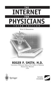 Cover of: The Internet for physicians by Roger P. Smith