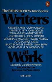 Cover of: Writers at work: the Paris review interviews, fifth series