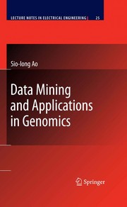 Cover of: Data mining and applications in genomics