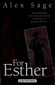 Cover of: For Esther
