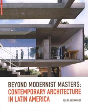 Cover of: Beyond modernist masters: contemporary architecture in Latin America