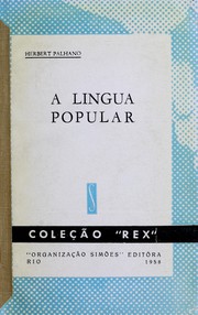 Cover of: A língua popular
