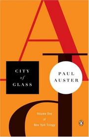 Cover of: City of glass by Paul Auster