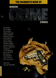 Cover of: The Mammoth book of modern crime stories
