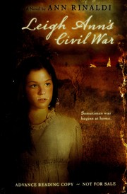 Cover of: Leigh Ann's Civil War: a novel
