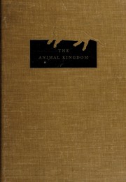 Cover of: The animal kingdom by Robert Thomas Orr