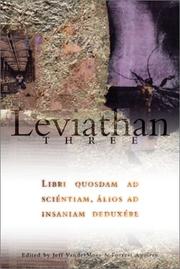Cover of: Leviathan Three by Forrest Aguirre, Jeff VanderMeer, Zoran Zivkovic