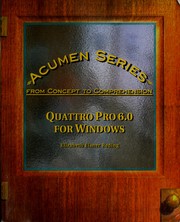Quattro Pro 6.0 for Windows by Elizabeth Eisner Reding