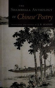 Cover of: The Shambhala anthology of Chinese poetry