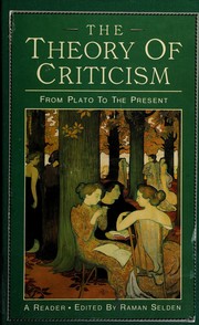 Cover of: Literary Theory and Criticism
