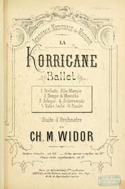 Cover of: La korrigane (ballet): suite d'orchestre de Ch. M. Widor
