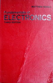 Cover of: Fundamentals of electronics.