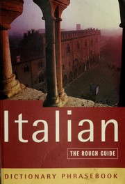 Cover of: The Rough Guide to Italian Dictionary Phrasebook.