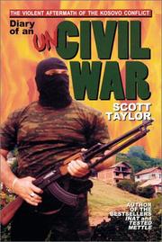 Diary of an uncivil war by Taylor, Scott