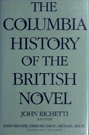 Cover of: The Columbia history of the British novel
