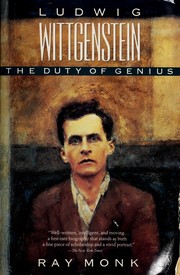 Cover of: Ludwig Wittgenstein: the duty of genius