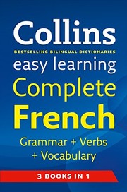 Cover of: Easy Learning French Grammar, Verbs and Vocabulary