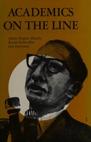 Cover of: Academics on the line