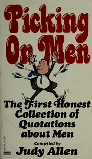 Cover of: Picking on Men
