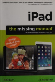 Cover of: iPad: the missing manual