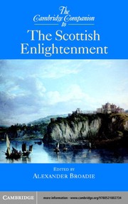 The Cambridge companion to the Scottish Enlightenment by Alexander Broadie