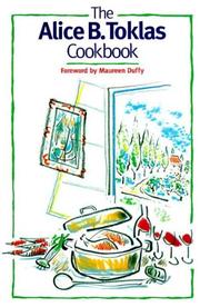 Cover of: The Alice B. Toklas cook book