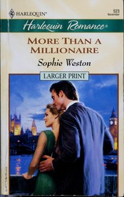 Cover of: More Than A Millionaire