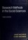 Cover of: Research methods in the social sciences