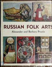 Cover of: Russian folk arts
