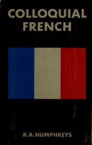 Cover of: Colloquial French