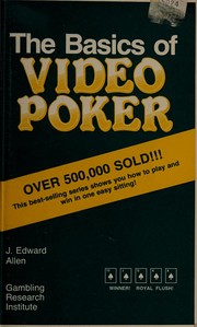 Cover of: Basics of Video Poker