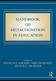 Cover of: Handbook of metacognition in education