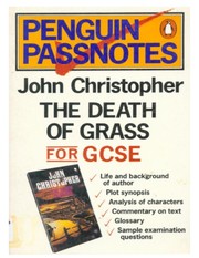 Cover of: John Christopher's "Death of Grass" (Passnotes)
