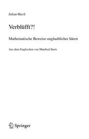 Cover of: Verblu fft?!: mathematische Beweise unglaublicher Ideen