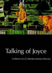 Cover of: Talking of Joyce: Umberto Eco, Liberato Santoro-Brienza