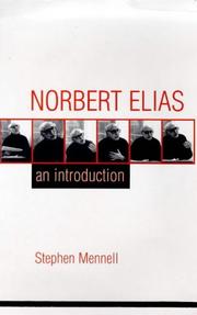 Norbert Elias by Stephen Mennell