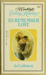 Cover of: To Remember Love