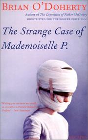 Cover of: The Strange Case of Mademoiselle P. by Brian O'Doherty