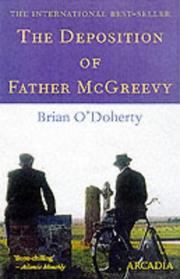 Cover of: The Deposition of Father McGreevy