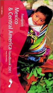Cover of: Footprint Mexico & Central America Handbook 2001 (Footprint Central America & Mexico Handbook)