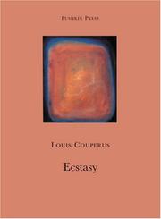 Extaze by Louis Couperus