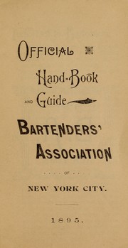 Cover of: Official hand-book and guide