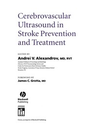 Cover of: Cerebrovascular ultrasound in stroke prevention and treatment