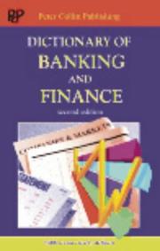 Dictionary of banking and finance