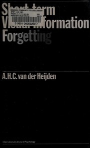 Cover of: Short-term visual information forgetting